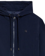 Men's Windbreaker Jacket in Nylon Stretch Blend, Tidewater - 7