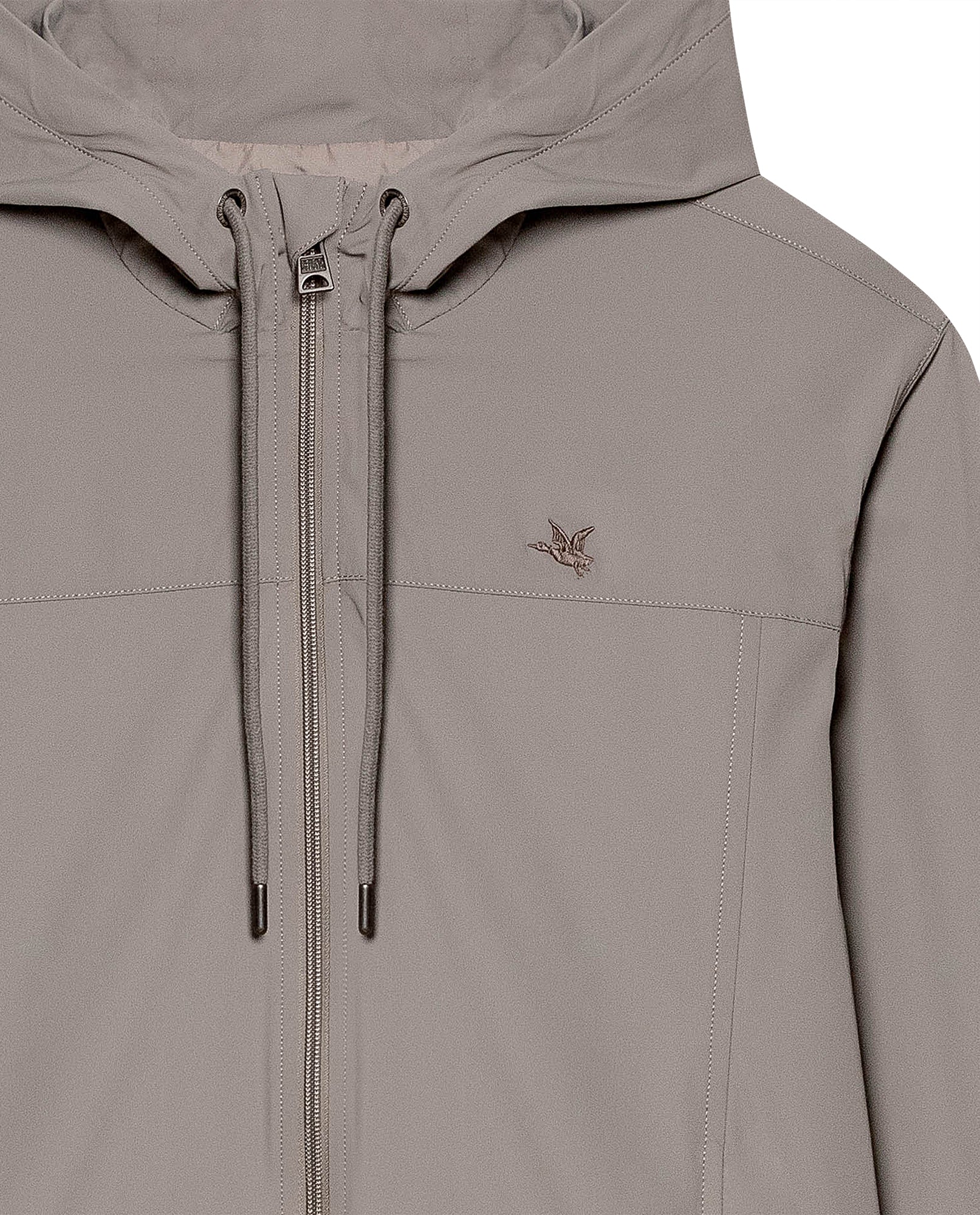 Men's Windbreaker Jacket in Nylon Stretch Blend, Tidewater - 7