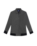 Men's Peach Touch Aviator Jacket in Polyester, Mariner - 1