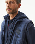 Men's Reversible Vest in Polyester-Cotton Blend, Boatyard - 4