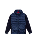 Men's Hooded Bomber Jacket in Polyester, Coordinates - 1