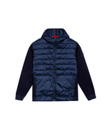 Men's Hooded Bomber Jacket in Polyester, Coordinates - 1