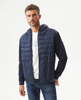 Men's Hooded Bomber Jacket in Polyester, Coordinates - 2