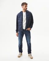 Men's Hooded Bomber Jacket in Polyester, Coordinates - 3