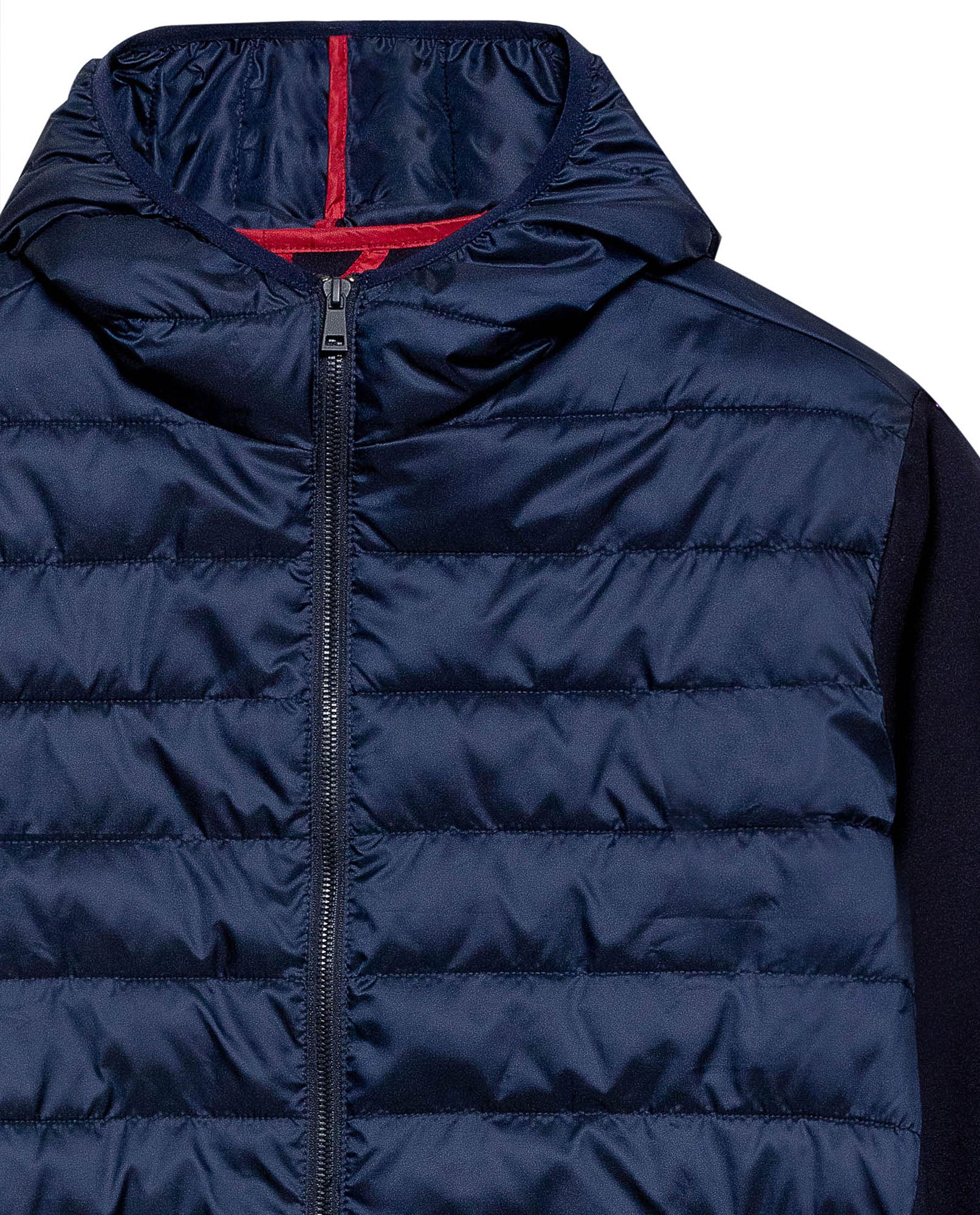 Men's Hooded Bomber Jacket in Polyester, Coordinates - 7
