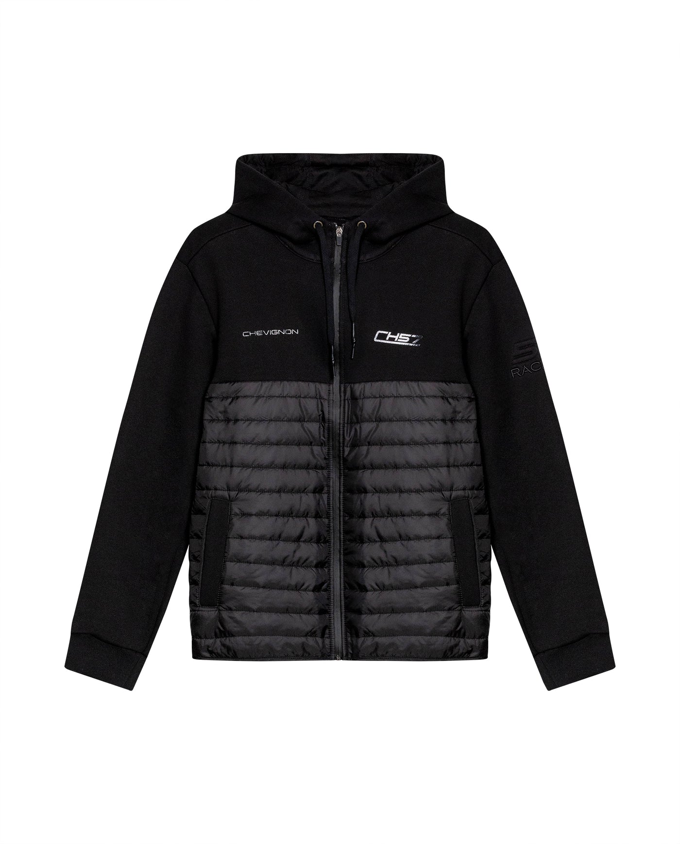 Men's Racing Quilted Jacket in Cotton-Polyester Blend - 1