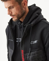 Men's Racing Quilted Jacket in Cotton-Polyester Blend - 4