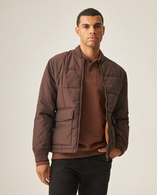 Men´s Bomber Jacket - Brown 63_629H004_CAF191016_0