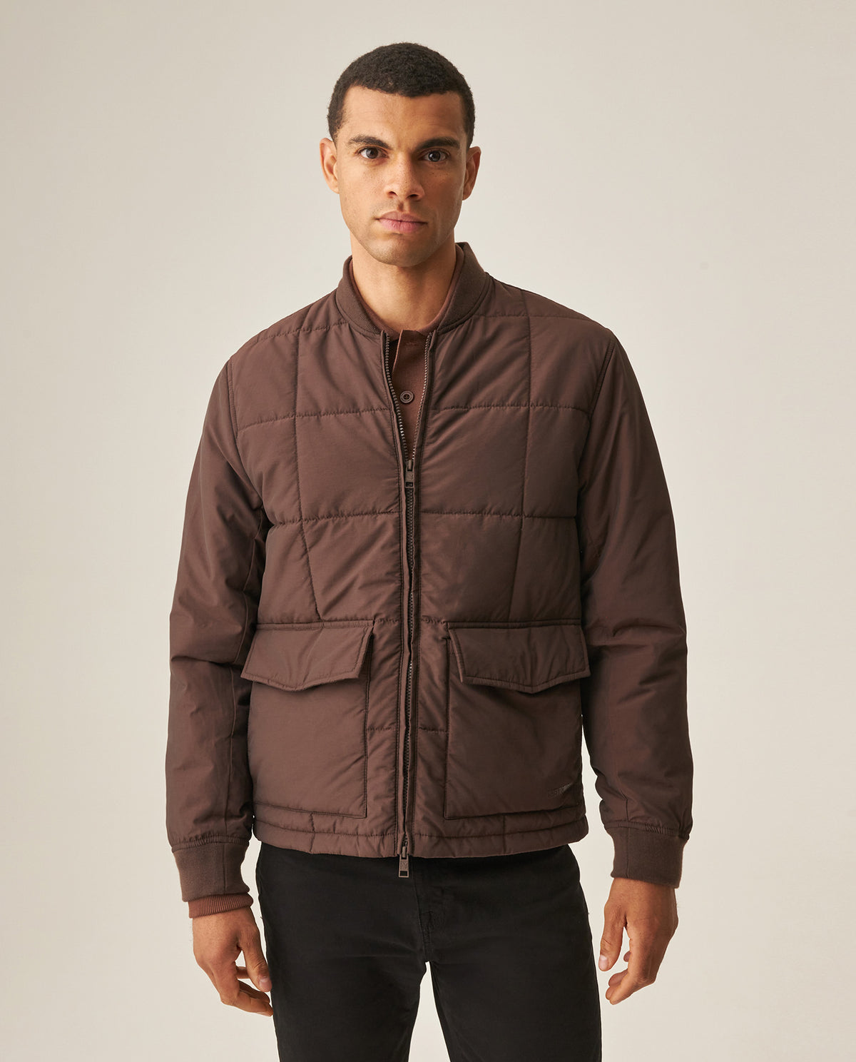 Men´s Bomber Jacket - Brown 63_629H004_CAF191016_3