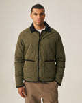 Men´s Quilted Raglan Jacket - Green 63_629H010_VER190414_3