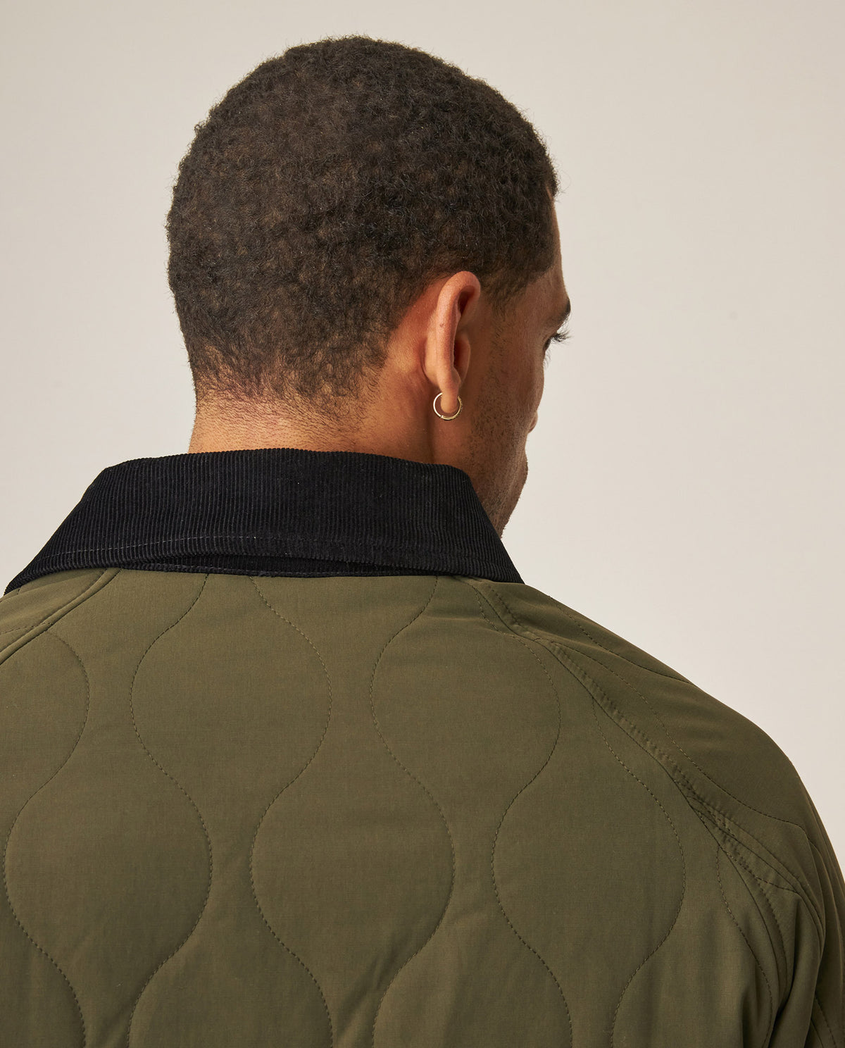 Men´s Quilted Raglan Jacket - Green 63_629H010_VER190414_5