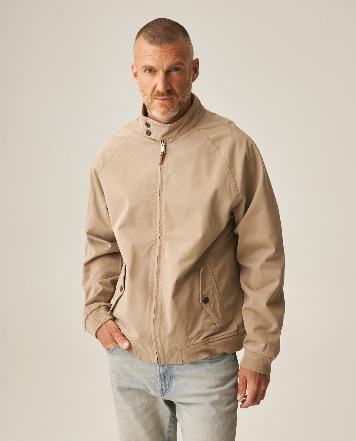 Men´s Cotton Trench Jacket - Beige 63_629H017_BEI161104_3