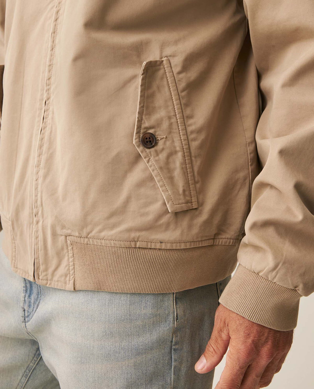 Men´s Cotton Trench Jacket - Beige 63_629H017_BEI161104_5
