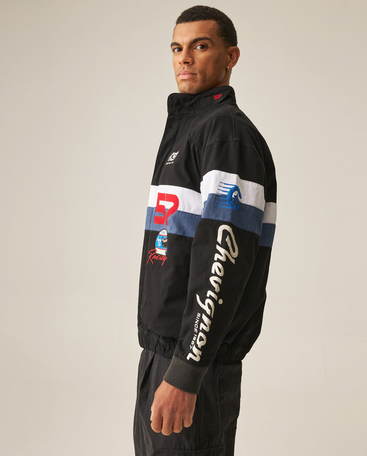 Men´s Bomber Racing Jacket - Black 63_629H902_NEG194007_5