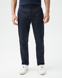 DARK BLUE REGULAR FIT CHINOS