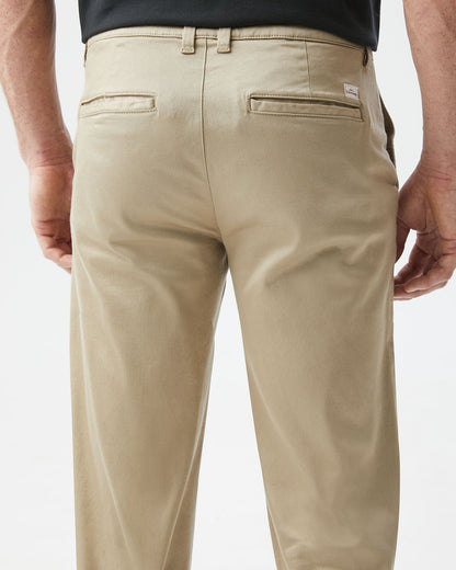 KHAKI REGULAR FIT CHINOS