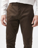 CHINOS MARRON COUPE SLIM