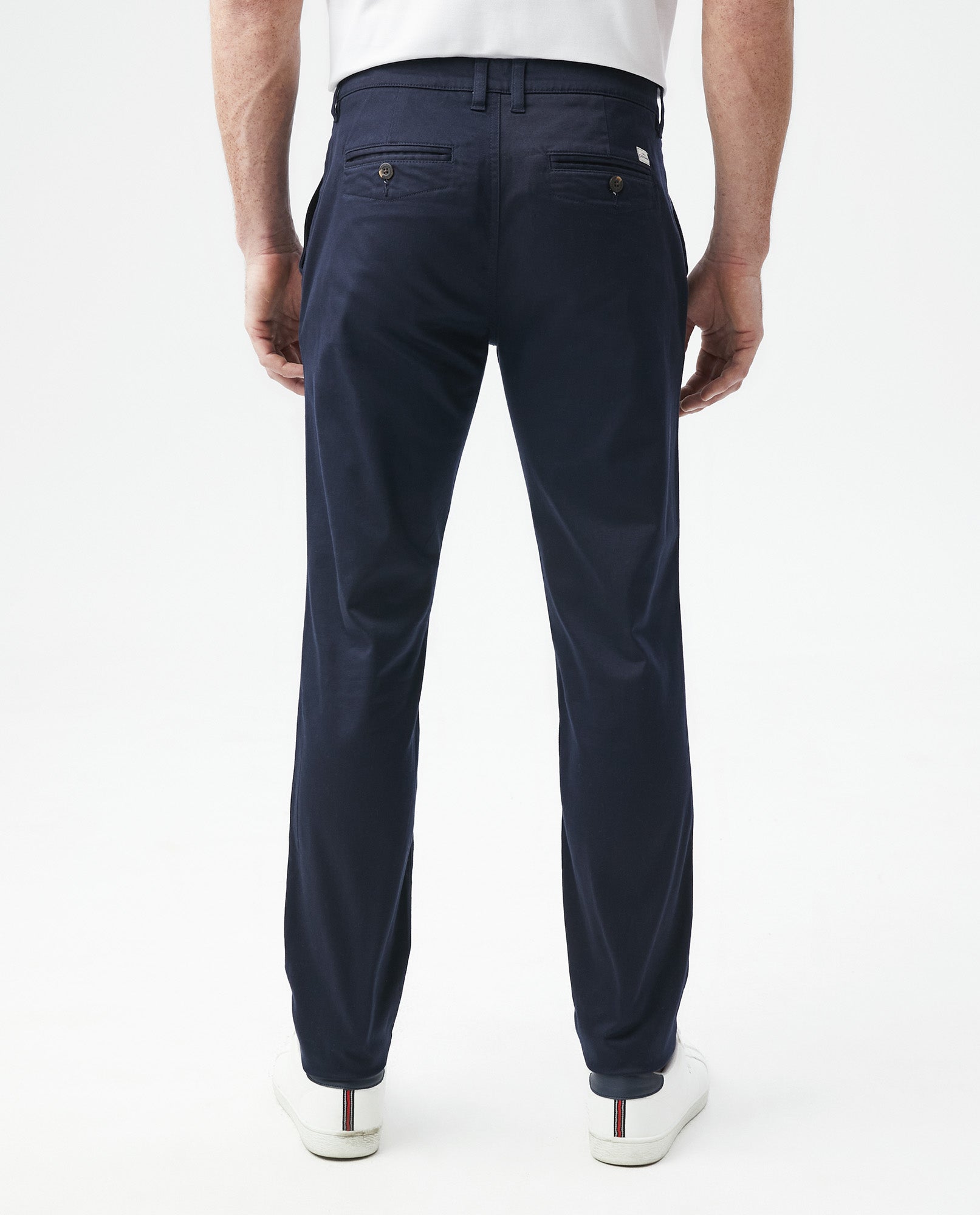 Men's Pants, Cotton - Elastane - Blue - 4