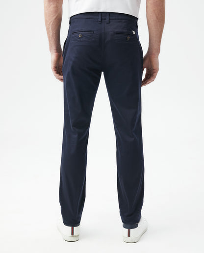 Men's Pants, Cotton - Elastane - Blue - 4