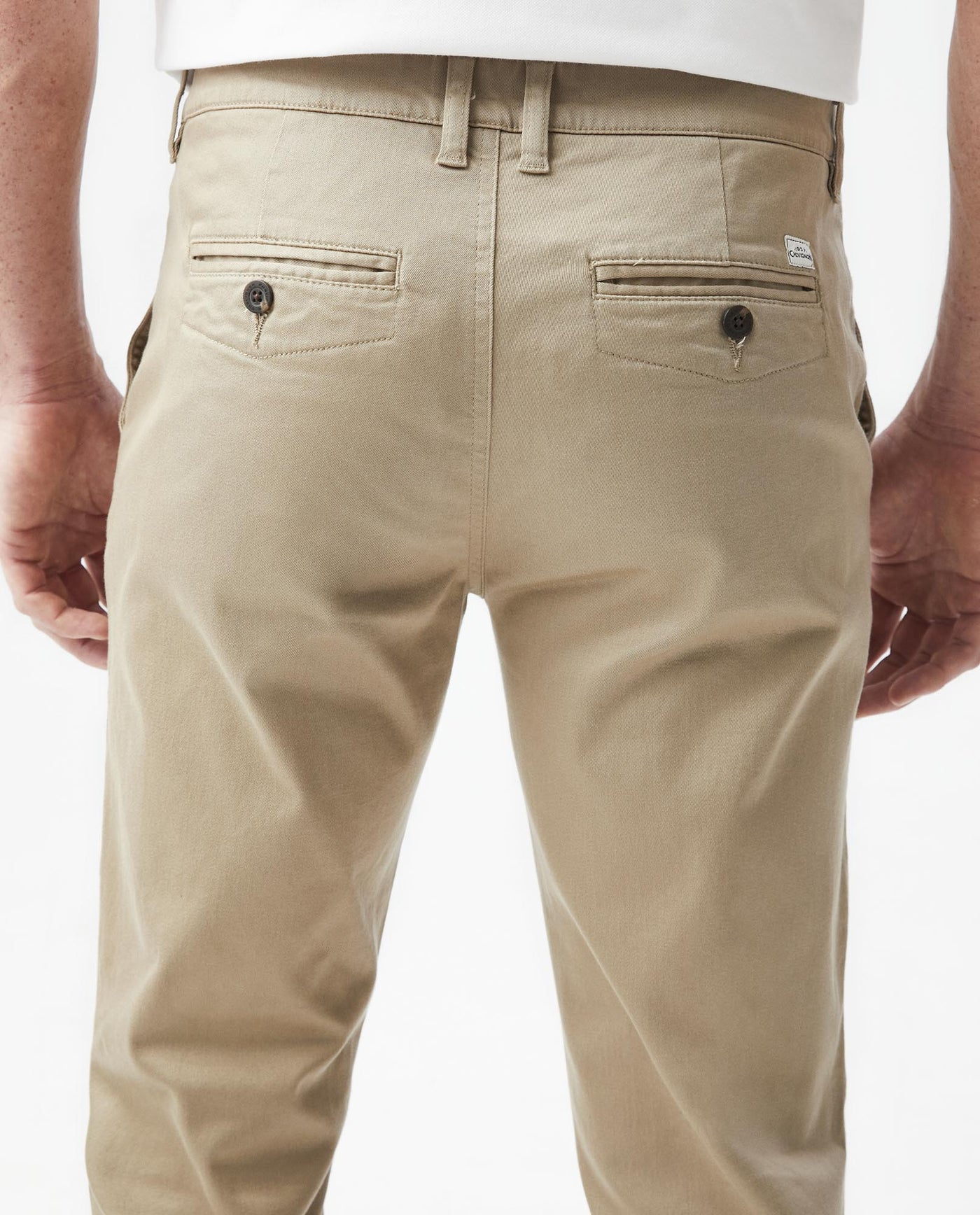 Men's Cotton Slim Chinos - Beige 63_6308001_BEI161106_6