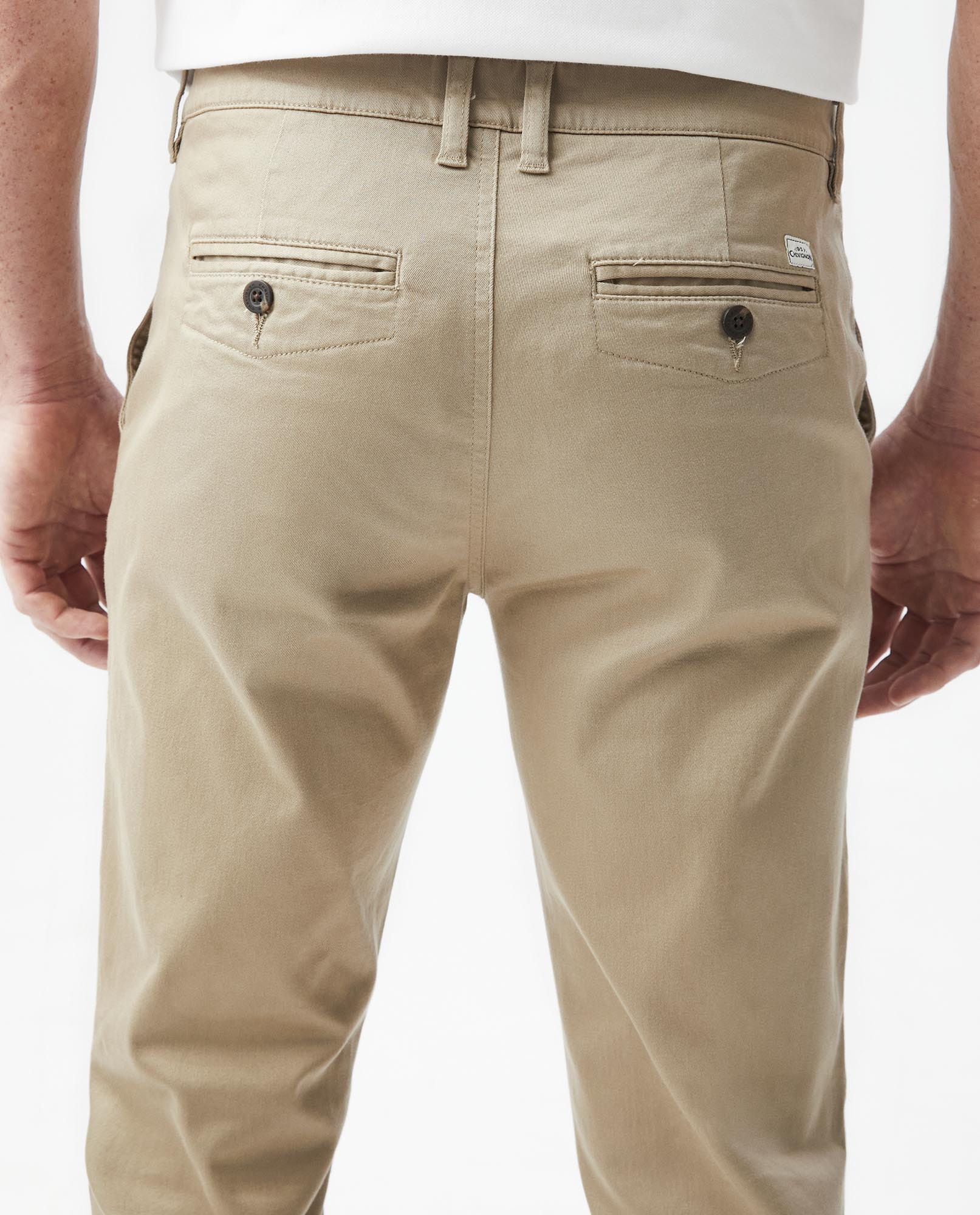 Men's Cotton Slim Chinos - Beige 63_6308001_BEI161106_6