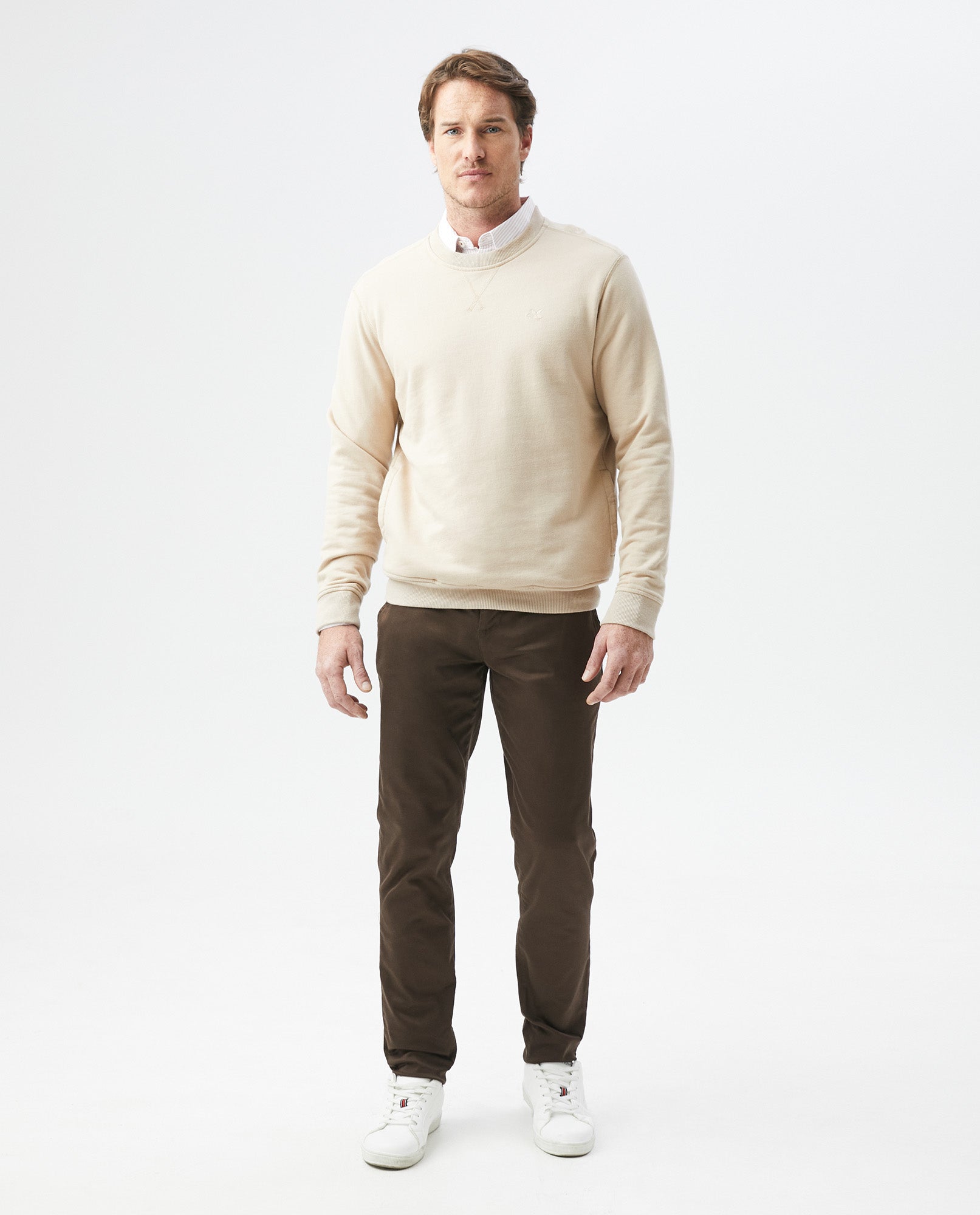 Men´s Khakis Chino Pant - Brown 63_6308001_CAF190916_0