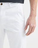 CHINOS COUPE SLIM EN BLANC