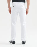 CHINOS COUPE SLIM EN BLANC