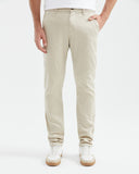 SLIM FIT CHINOS IN ECRU