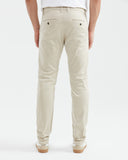 SLIM FIT CHINOS IN ECRU