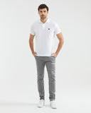 REGULAR FIT CHINOS IN GRAY