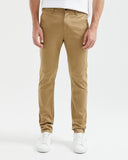 SLIM FIT CHINOS IN KHAKI