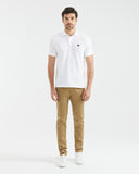 SLIM FIT CHINOS IN KHAKI