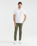 SLIM FIT CHINOS IN GREEN