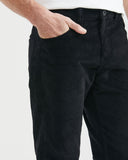 PANTALON CINQ POCHES EN COTON NOIR