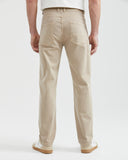 COTTON FIVE-POCKET PANTS IN BEIGE