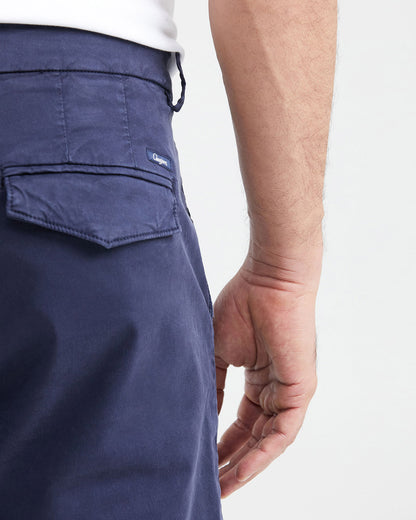 POCKET FLAP PANTS BLUE