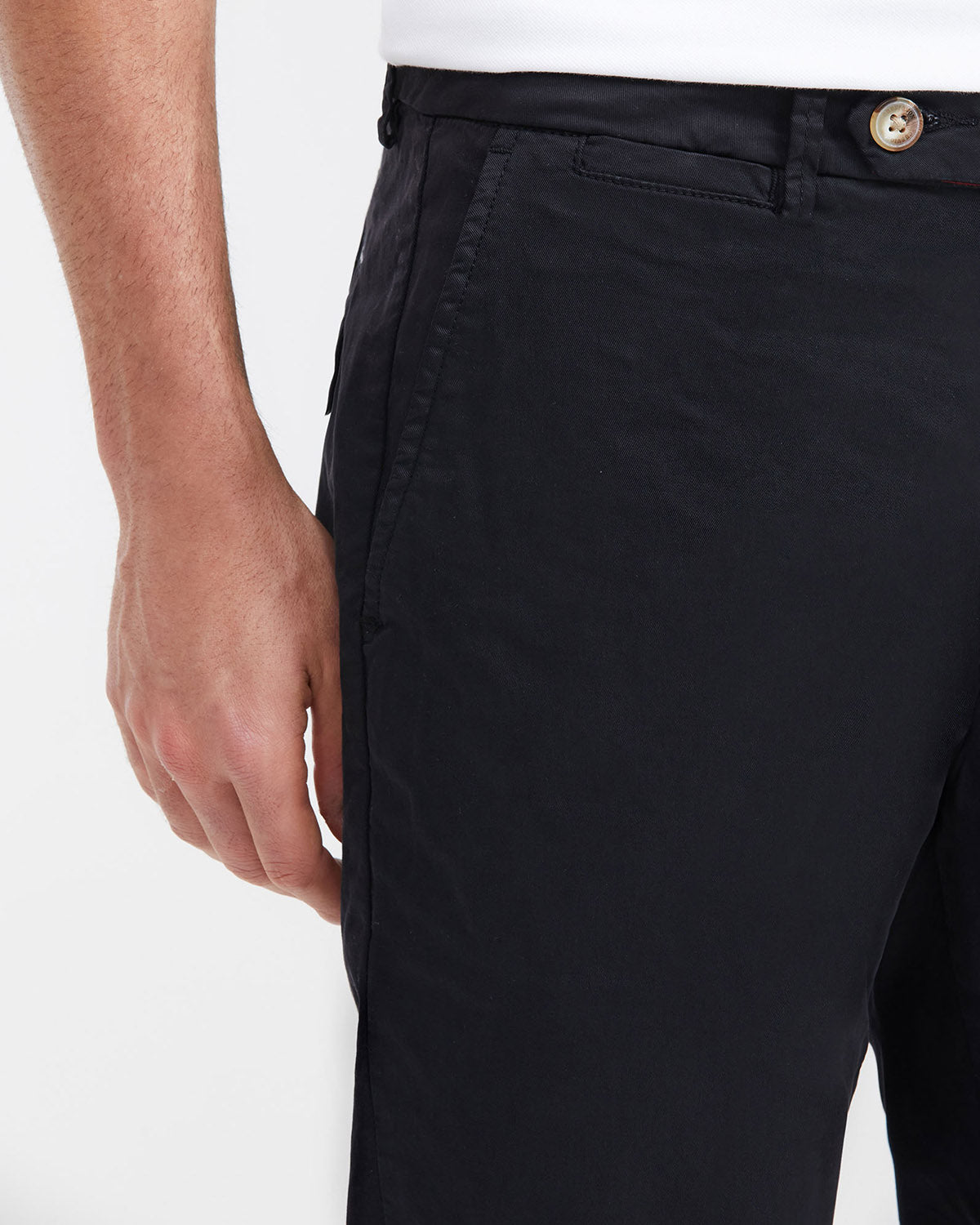 POCKET FLAP PANTS BLACK