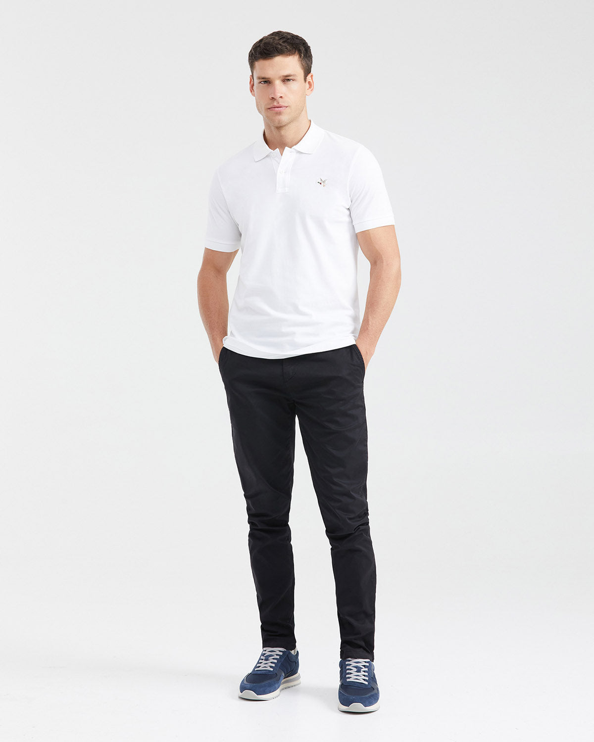 POCKET FLAP PANTS BLACK