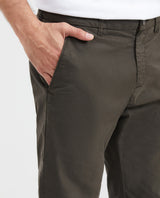 Men's Slim Fit Chino Pants Soft Touch Mid-Rise Cotton Stretch - 2