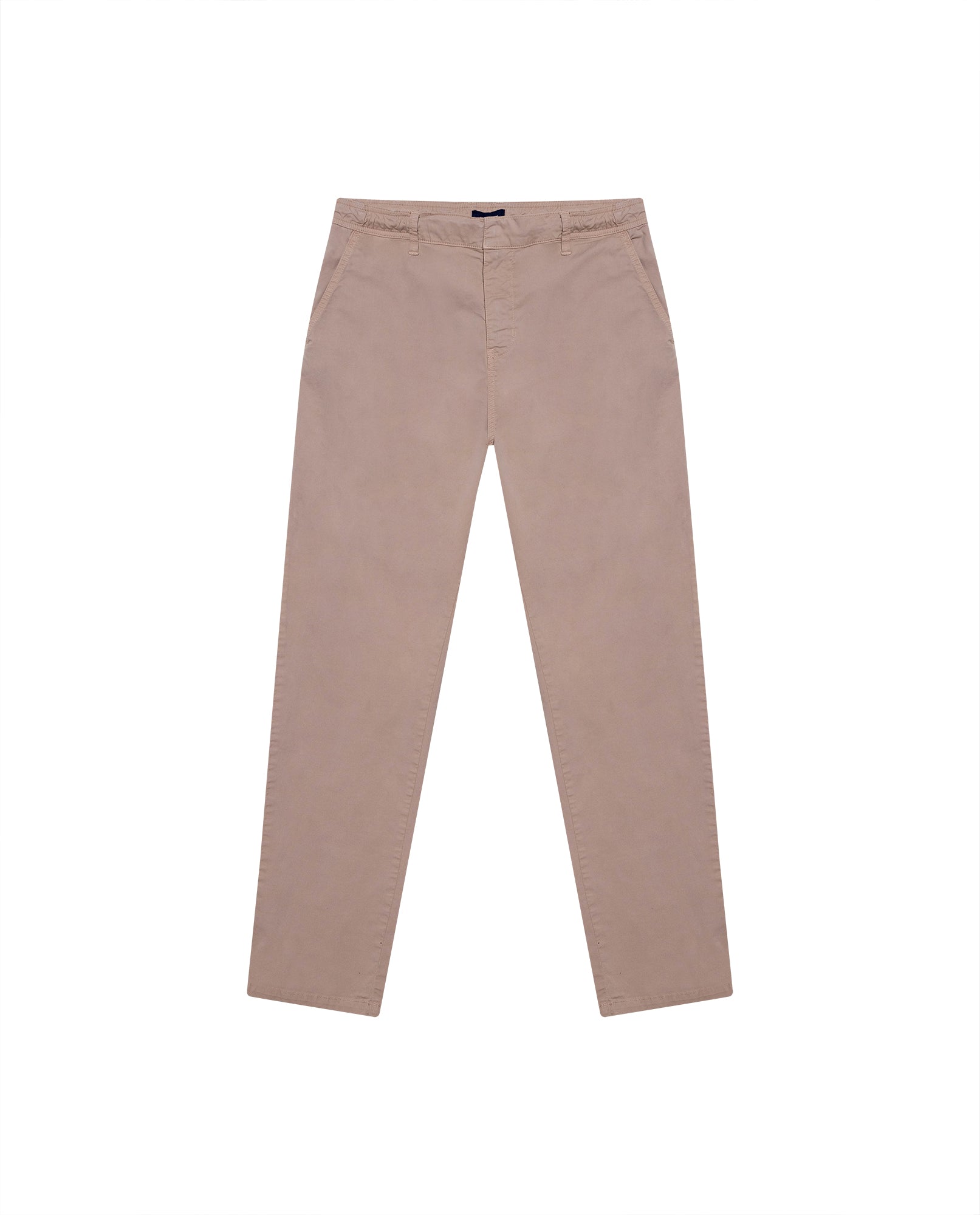 Mens Jogger Pants Mid Rise Cotton Elastane Papery Finish Cool Touch Elastic Waist Drawstring Hidden Snap - Gray 63_631H001_GRI170205_3