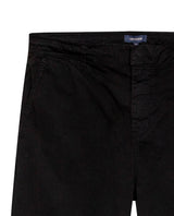 Mens Jogger Pants Mid Rise Cotton Elastane Papery Finish Cool Touch Elastic Waist Drawstring Hidden Snap - Black 63_631H001_NEG194007_8