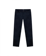 Mens Pants Slim Fit 5 Pocket Mid Rise Cotton Tencel Elastane Jogger Fabric Premium Soft Touch - Blue 63_631H004_AZU194011_0