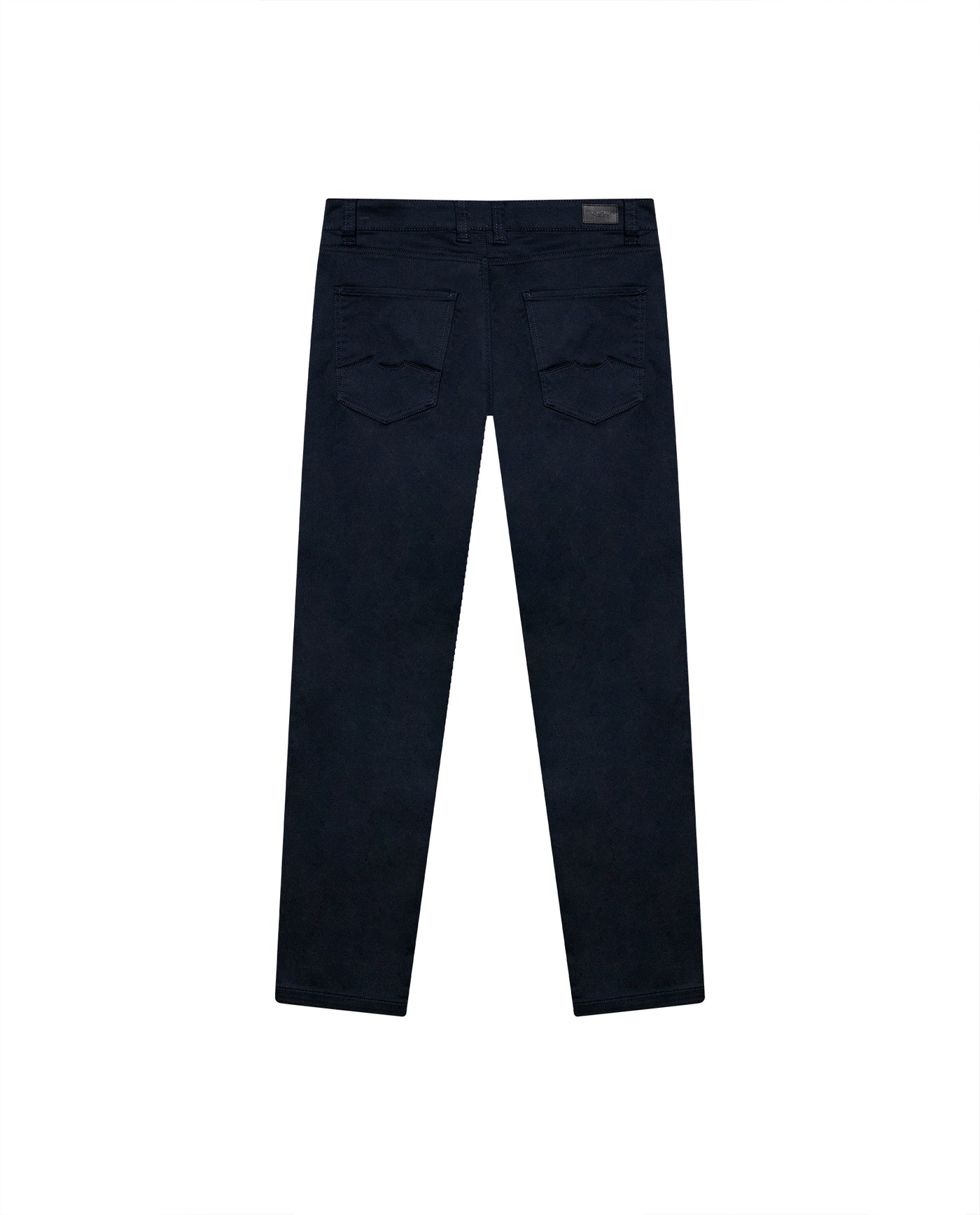 Mens Pants Slim Fit 5 Pocket Mid Rise Cotton Tencel Elastane Jogger Fabric Premium Soft Touch - Blue 63_631H004_AZU194011_5