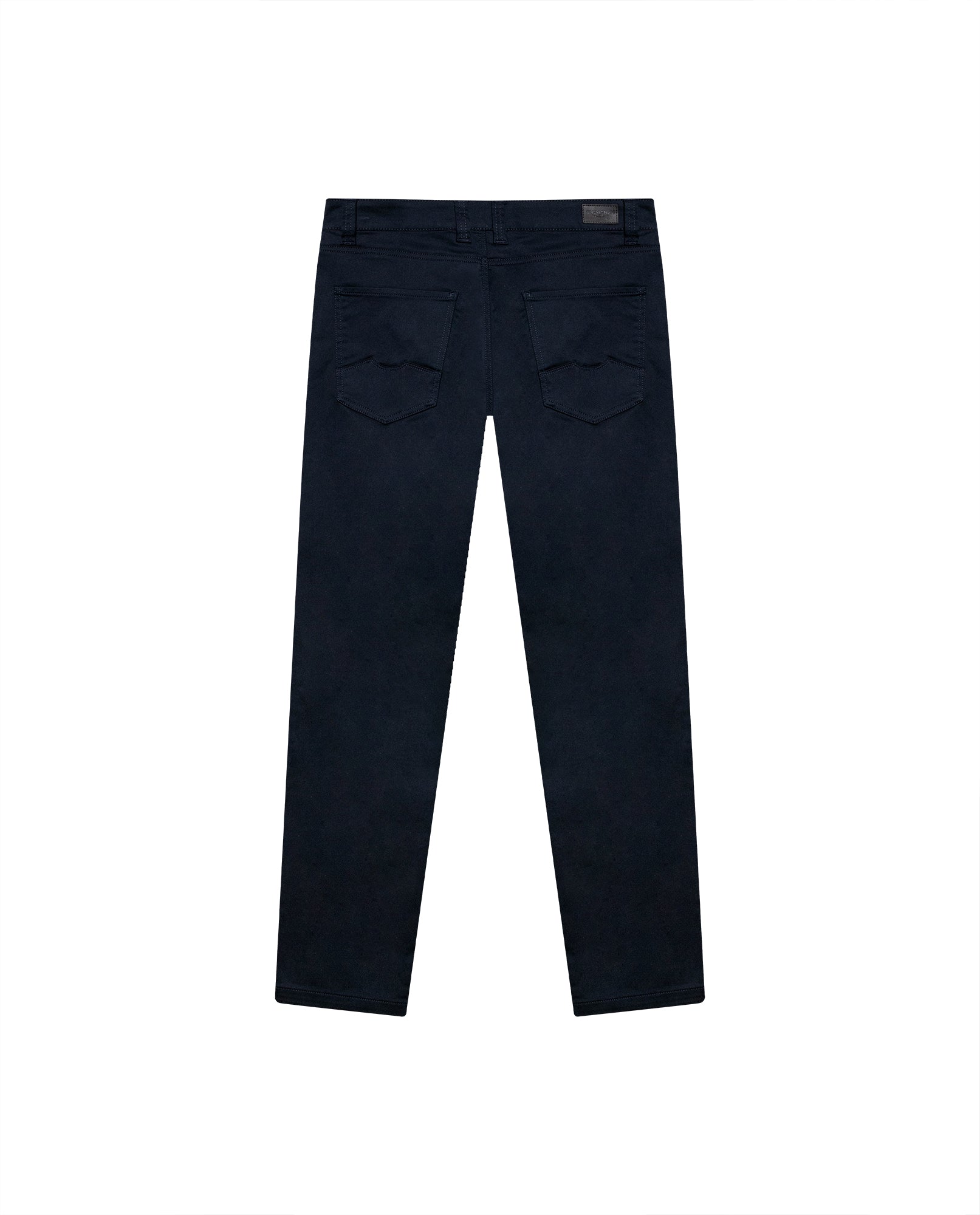 Mens Pants Slim Fit 5 Pocket Mid Rise Cotton Tencel Elastane Jogger Fabric Premium Soft Touch - Blue 63_631H004_AZU194011_5