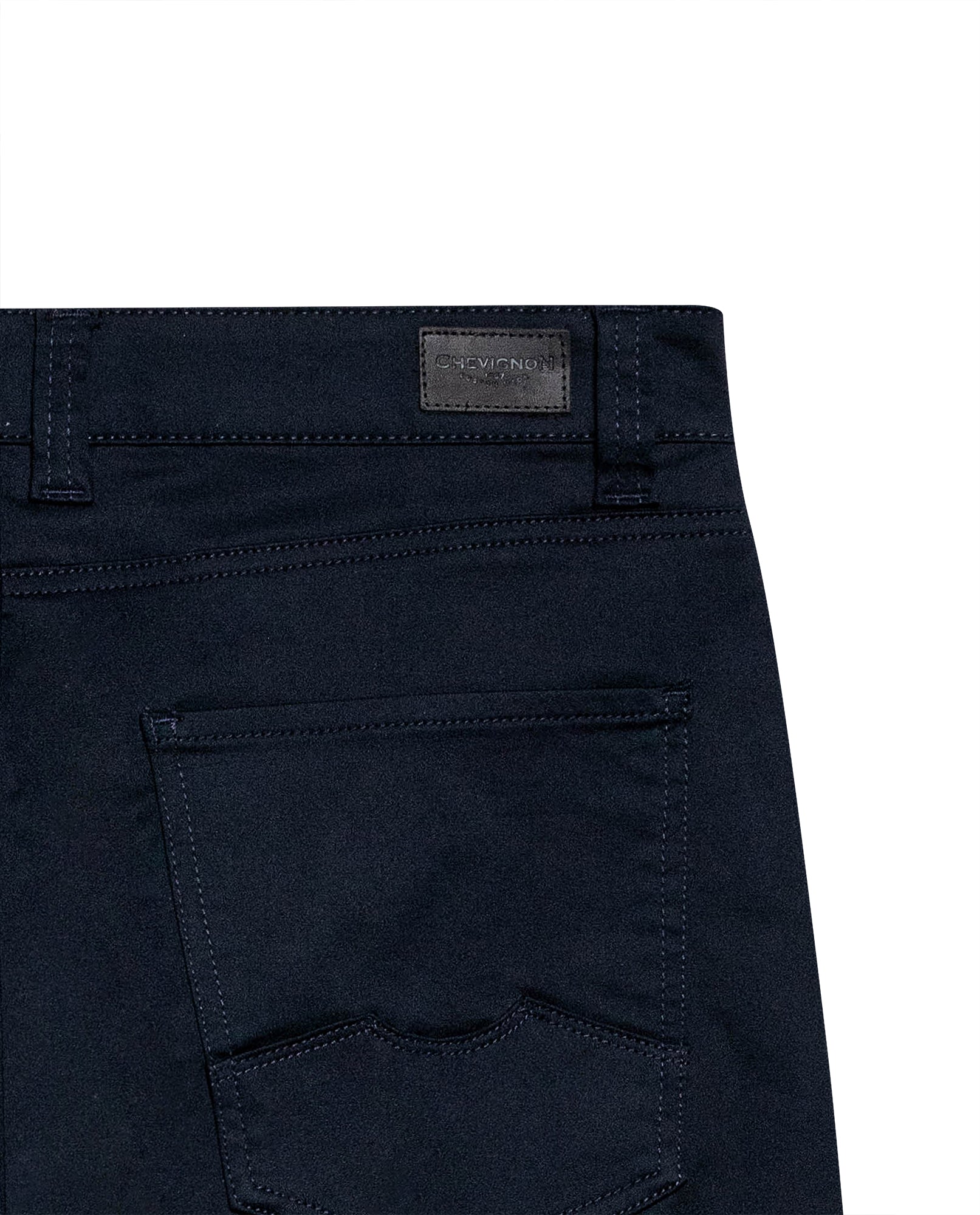 Mens Pants Slim Fit 5 Pocket Mid Rise Cotton Tencel Elastane Jogger Fabric Premium Soft Touch - Blue 63_631H004_AZU194011_6