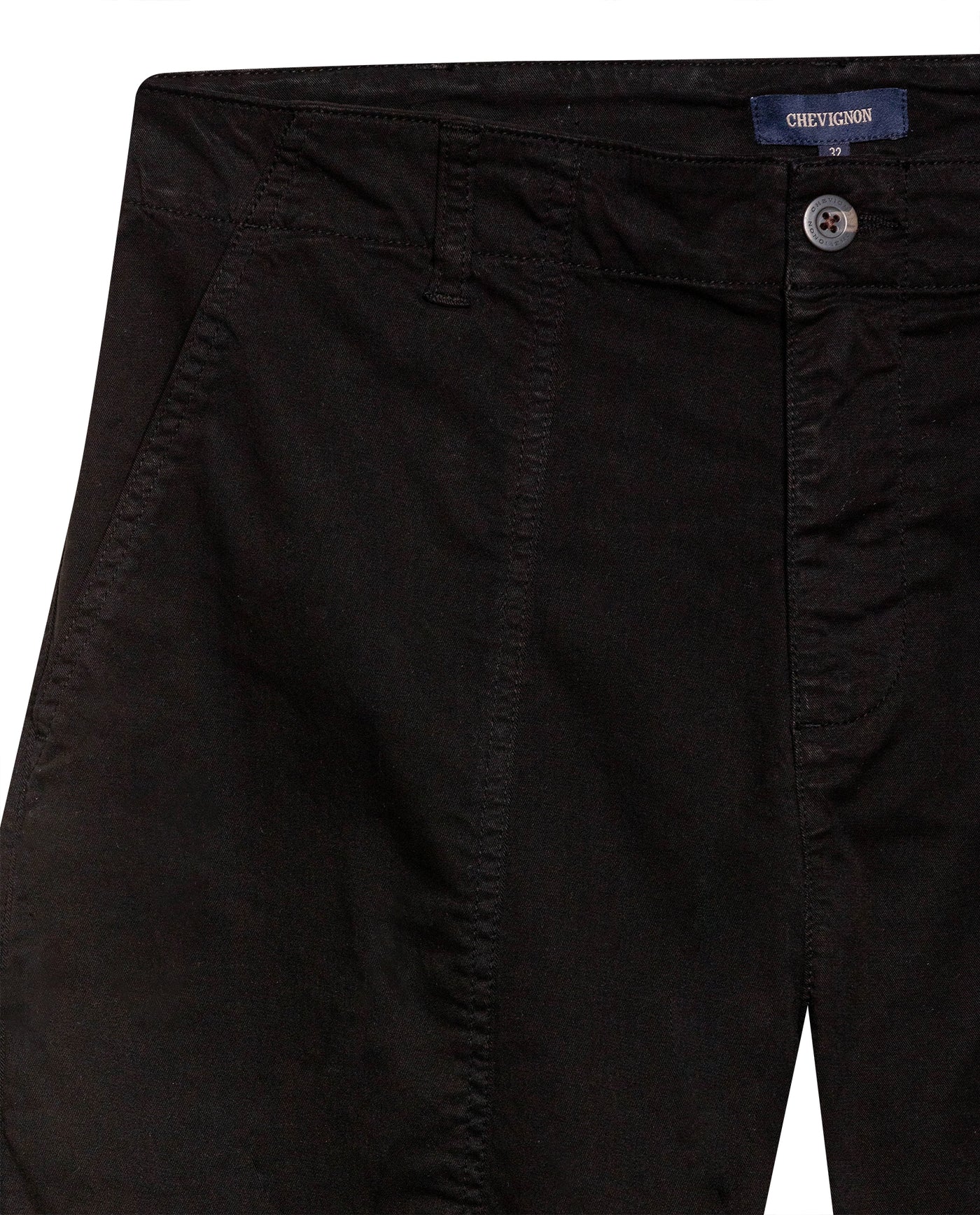Mens Carpenter Pants Mid Rise Cargo Silhouette Cotton Tencel Elastane Functional Front Carpenter Pocket - Black 63_631H005_NEG194007_8