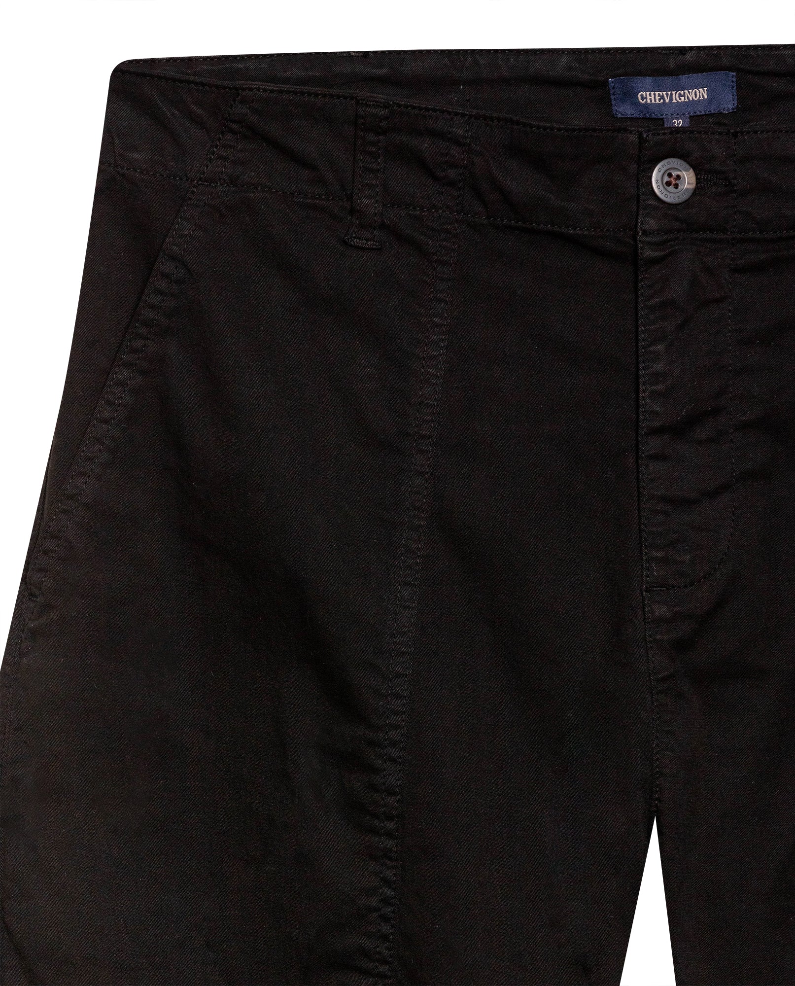 Mens Carpenter Pants Mid Rise Cargo Silhouette Cotton Tencel Elastane Functional Front Carpenter Pocket - Black 63_631H005_NEG194007_8