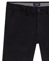 Mens Pants Slim Fit Cotton Elastane Utilitarian Set Rear Piping Woven Label Red Details Bomber Set - Black 63_631H006_NEG194004_8