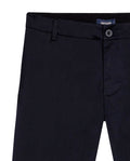 Mens Pants Regular Fit Mid Rise Cotton Nylon Elastane Technical Fabric Internal Elastic Waistband Special Touch - Black 63_631H007_NEG194007_3